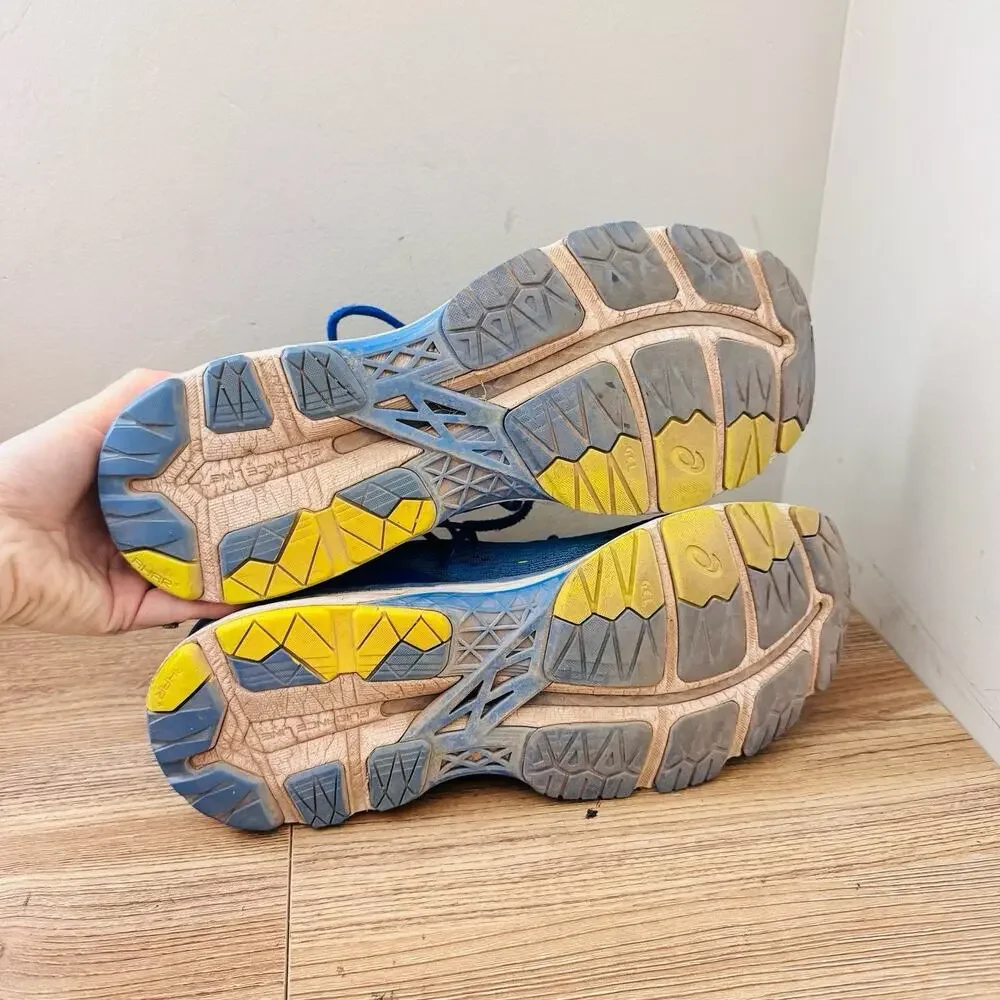 ASICS Gel-Kayano 24 women's running shoes Blue Size 11.5